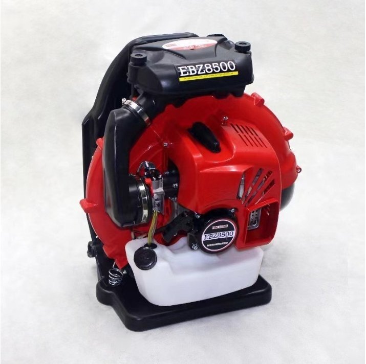 エンジンブロワー 背負い式 最強75.6cc 2サイクル ガソリンエンジンブロワー 落ち葉掃除機 ハイパワー ブロア 枯葉 消火器 送風機 除雪機_画像2