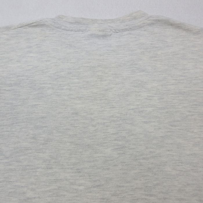 L/古着 ヘインズ 半袖 ビンテージ Tシャツ メンズ 90s BARNARD クルーネック 薄グレー 霜降り 24jul13 中古_画像10
