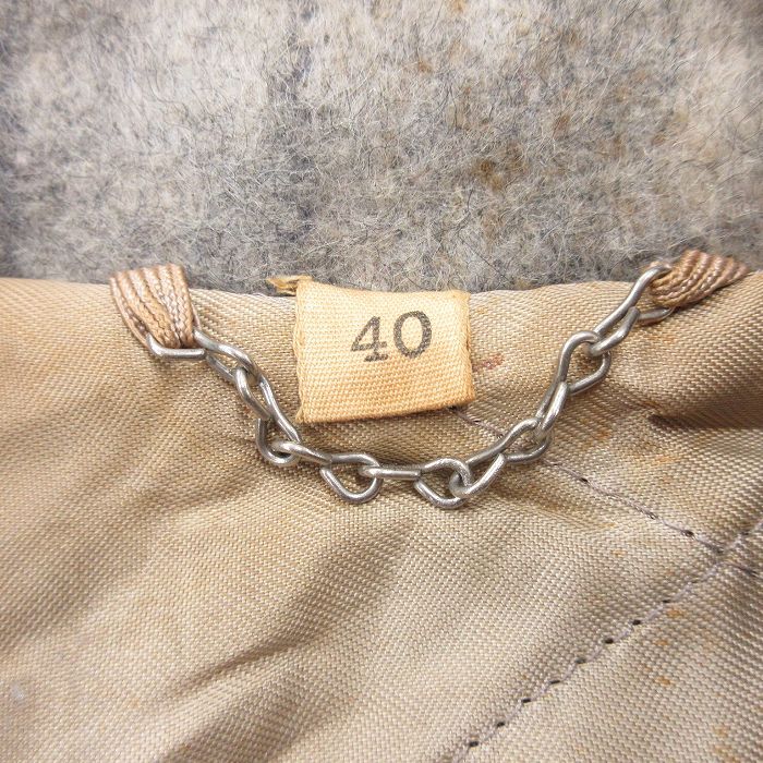 XL/古着 長袖 ビンテージ ウール ジャケット メンズ 50s ロング丈 グレー他 チェック 内側キルティング spe 25oct07 中古 アウター_画像6