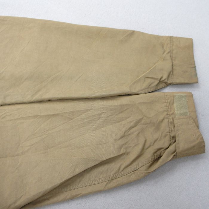 M/古着 ウールリッチ 長袖 マウンテン ジャケット パーカー メンズ 90s ラグラン ロング丈 ロクヨンクロス ベージュ カーキ 内側ウール 25o_画像7