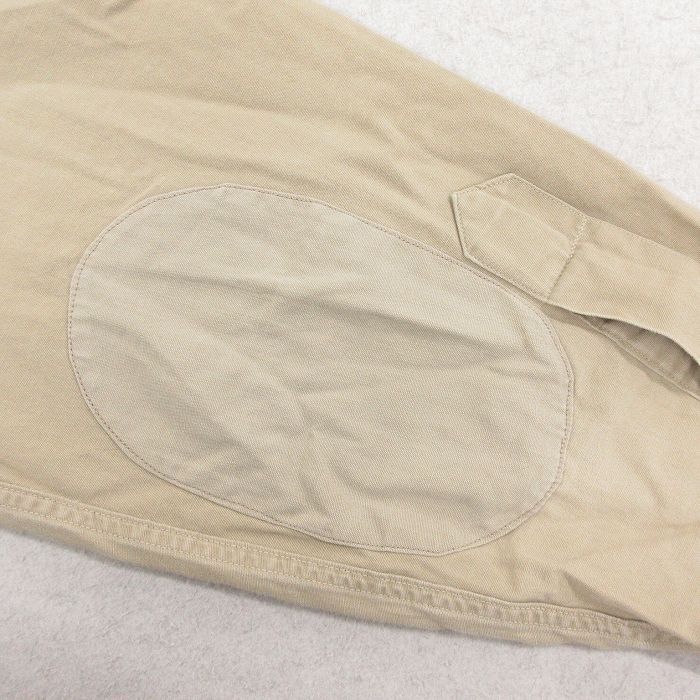 M/古着 長袖 ビンテージ ワーク シャツ メンズ 60s マチ付き ベージュ カーキ 25oct22 中古 トップス_画像9
