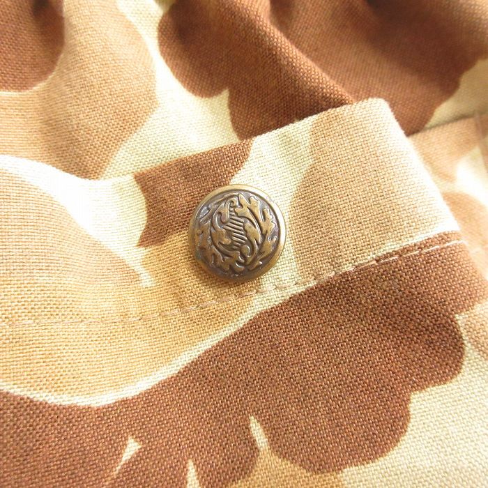 W28/古着 カベラス ナイロン パンツ メンズ 80s ゴアテックス ダックハンターカモ ベージュ他 カーキ 迷彩 spe 25oct17 中古 ボトムス ロン_画像3