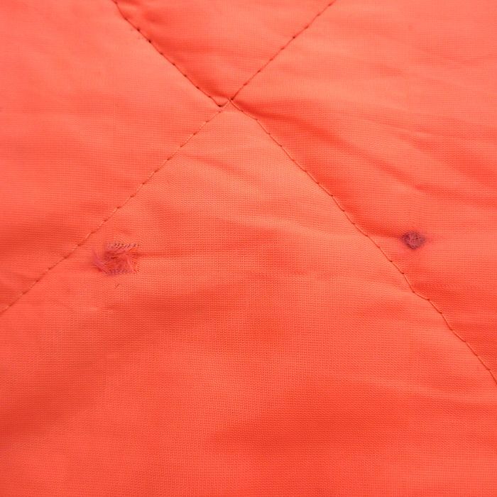 L/古着 エンパイア キルティング ベスト メンズ 80s ウッドランド 緑 グリーン 迷彩 25oct24 中古 アウター_画像7