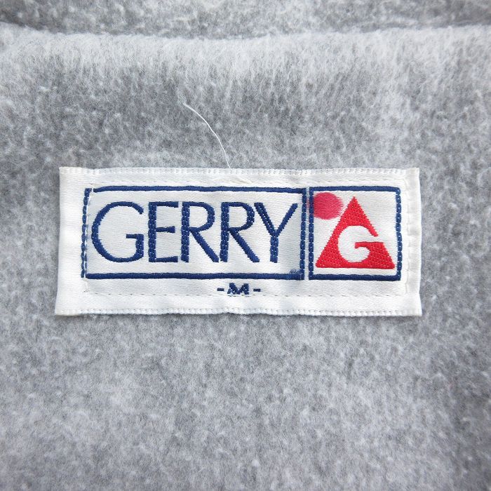 M/古着 ジェリー GERRY 長袖 ナイロン ジャケット メンズ 90s CYCLONE ツートンカラー 赤他 レッド 内側フリース 25oct28 中古 アウター_画像6