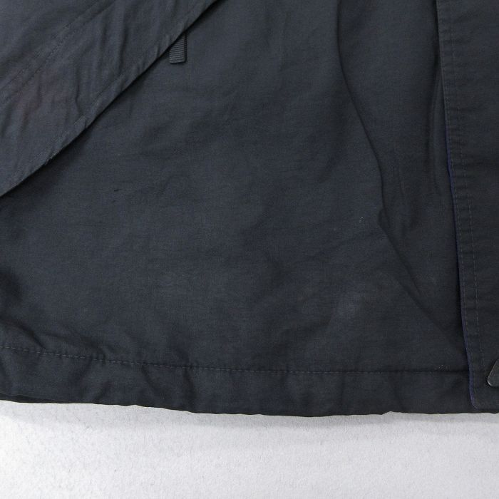 L/古着 ヘリーハンセン 長袖 ナイロン ジャケット メンズ シンサレート エキップ ロング丈 黒他 ブラック 内側メッシュ 25oct28 中古 アウ_画像10