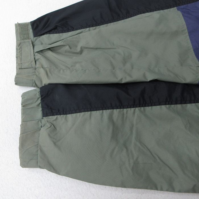 XL/古着 コロンビア 長袖 ナイロン ジャケット メンズ 90s Gizzmo ロング丈 濃緑他 グリーン 25oct28 中古 アウター_画像10