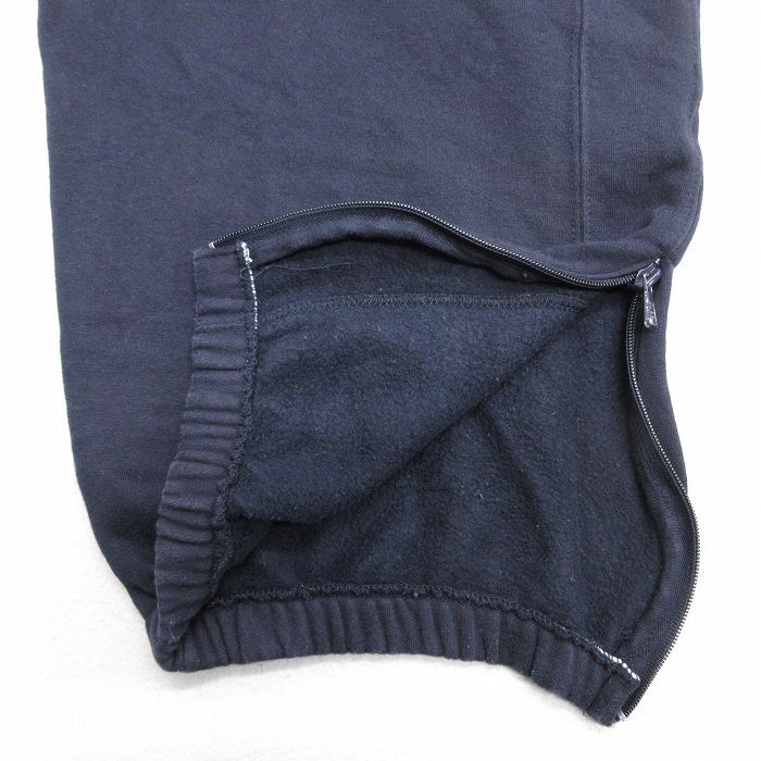 W39/古着 エコー ECKO スウェット パンツ メンズ ワンポイントロゴ 紺 ネイビー 25oct29 中古 ボトムス ロング_画像3