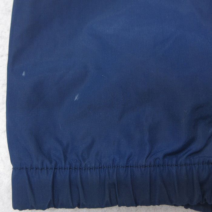 M/古着 エディーバウアー 長袖 ナイロン ジャケット メンズ 90s ラグラン 紺 ネイビー 内側メッシュ 25oct30 中古 アウター ウインドブレー_画像5