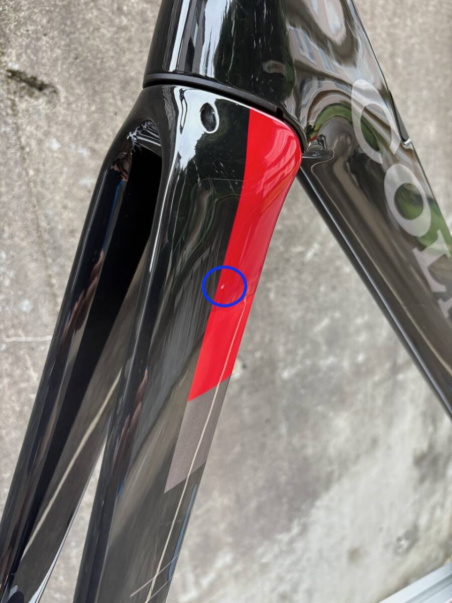 Colnago コルナゴ Concept Disc コンセプト カーボンエアロディスクロード 52s セラミックスピードBB 旧ロゴ 中古美品_画像7