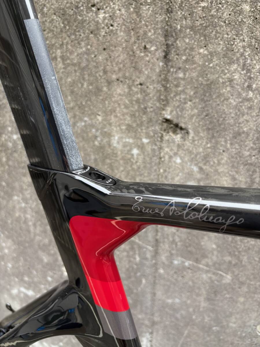 Colnago コルナゴ Concept Disc コンセプト カーボンエアロディスクロード 52s セラミックスピードBB 旧ロゴ 中古美品_画像8