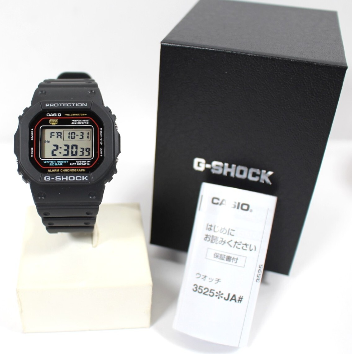 Y7008#◆中古美品◆CASIO カシオ G-SHOCK 5600 Series DW-5600RL-1JF_画像8