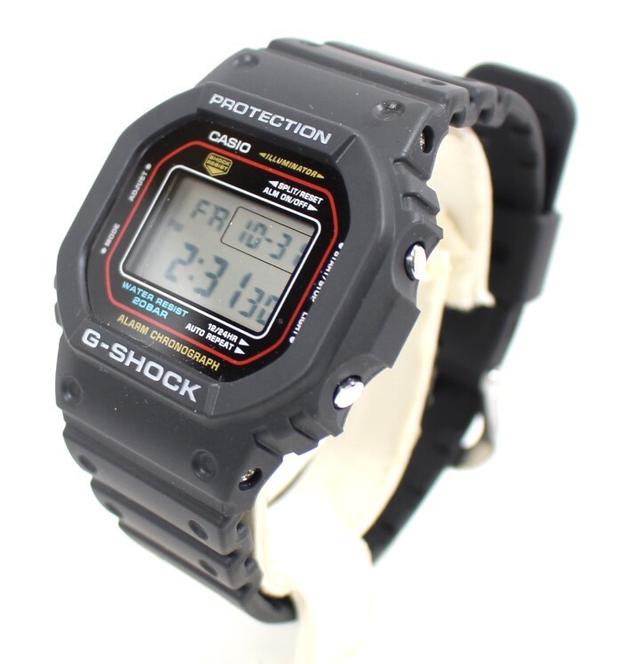Y7008#◆中古美品◆CASIO カシオ G-SHOCK 5600 Series DW-5600RL-1JF_画像3
