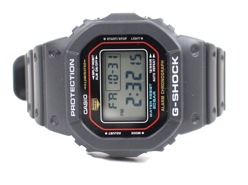 Y7008#◆中古美品◆CASIO カシオ G-SHOCK 5600 Series DW-5600RL-1JF_画像4