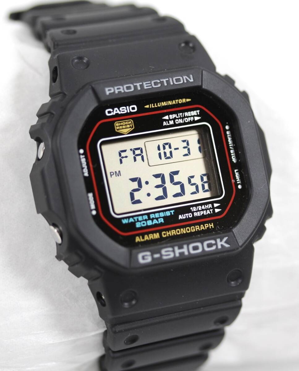 Y7008#◆中古美品◆CASIO カシオ G-SHOCK 5600 Series DW-5600RL-1JF_画像2
