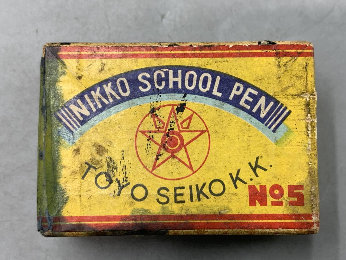 10＃CX/90096　NIKKO PEN 日光 ペン先 昭和レトロ 筆記具　まとめ　現状/未確認　60サイズ_画像1