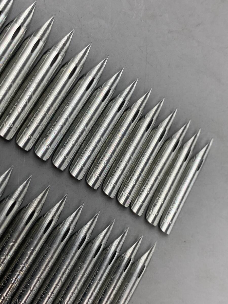 10＃CX/90096　NIKKO PEN 日光 ペン先 昭和レトロ 筆記具　まとめ　現状/未確認　60サイズ_画像9