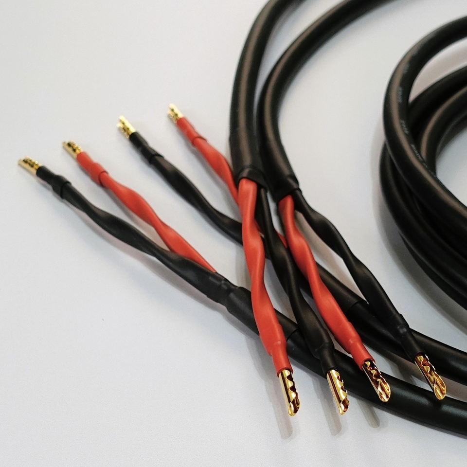 【即決】CANARE 4S11 1.5m ペア スピーカーケーブル スターカッド バナナ2→バナナ2 カナレ_画像1