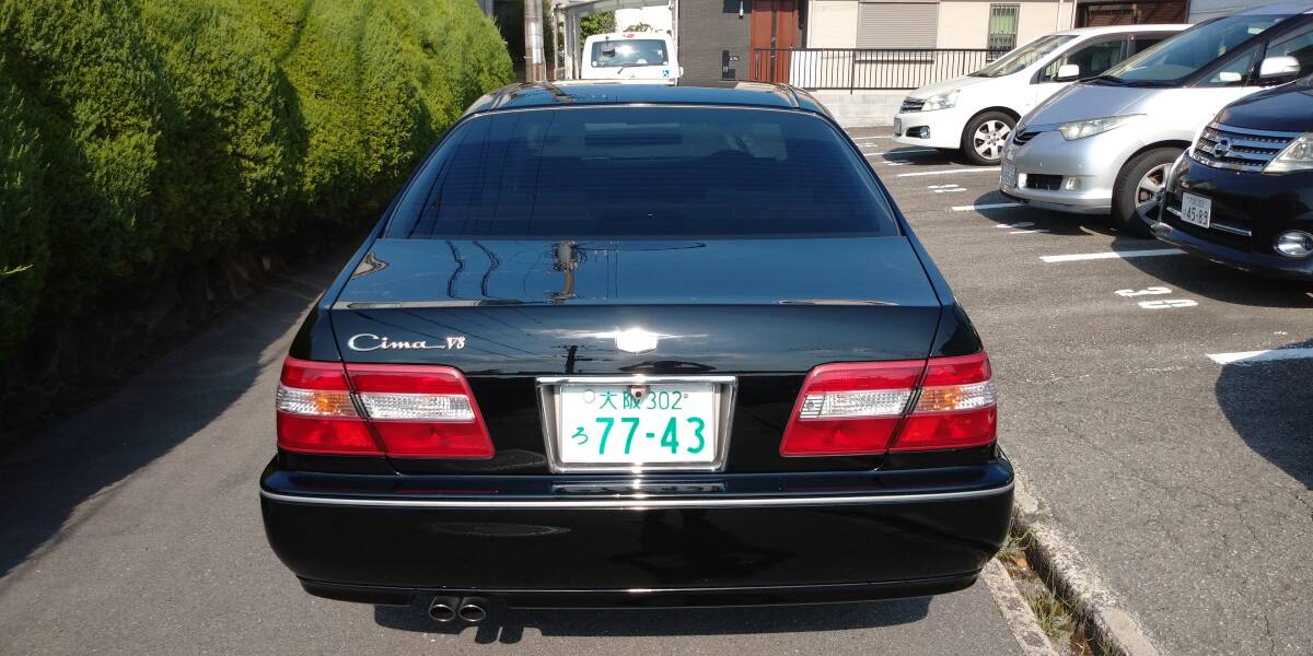 1萬(wàn)円スタート！全込み落札金額のみ! 美車(chē)! 低走行!6萬(wàn)8千kmブラックY33シーマ3リッターターボ 車(chē)検1年6ヶ月有り!!