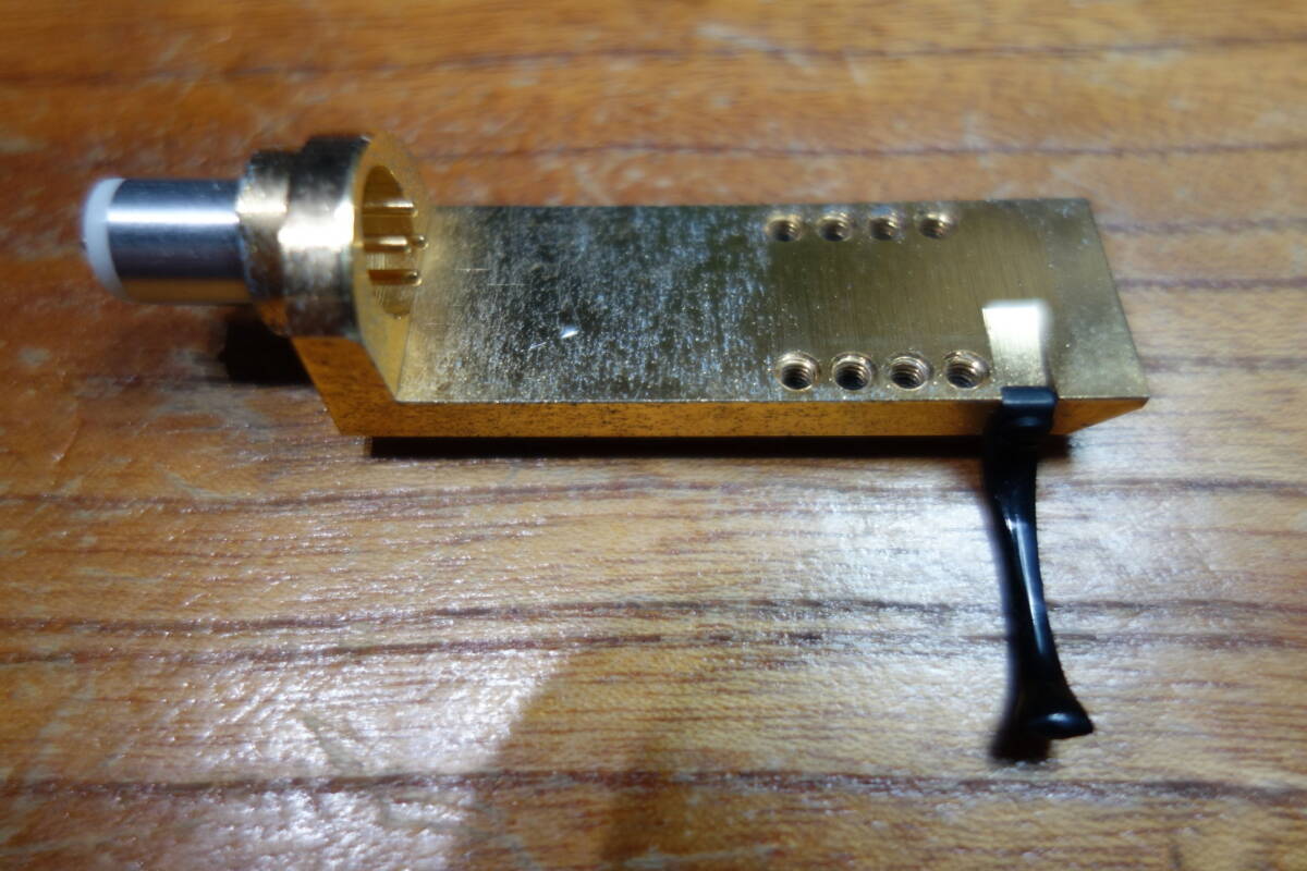 希少 audio-technicaAT-LT-13 GOLD　ヘッドシェル 動作中古品_画像5