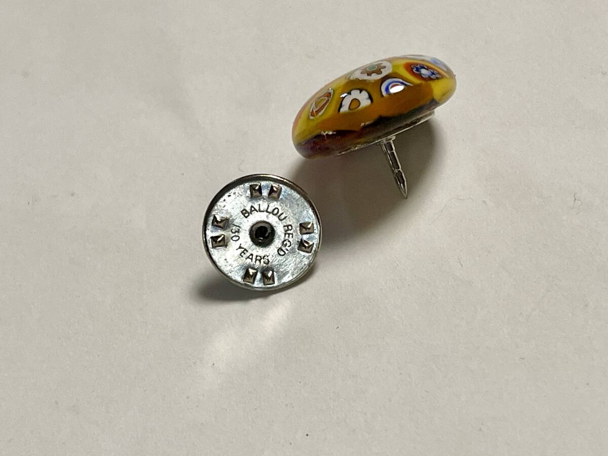 ベネチアンガラスピンバッジ_画像5