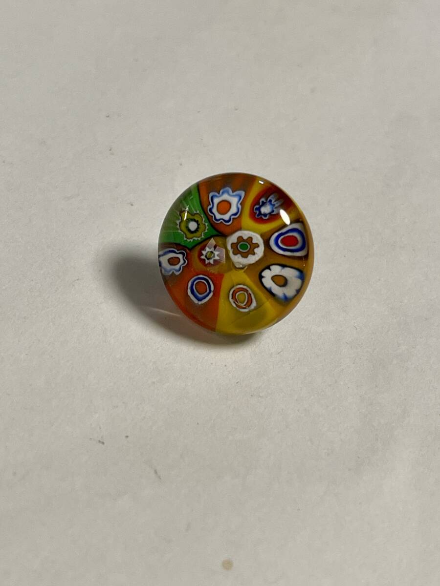 ベネチアンガラスピンバッジ_画像1