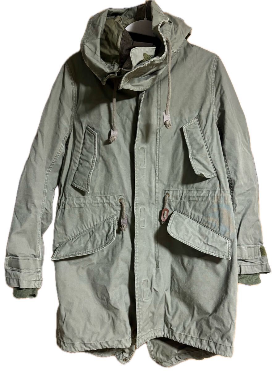 MOUSSY マウジー モッズコート ミリタリー コート アウター ロングコート 秋冬 A/W L ユニセックス_画像1