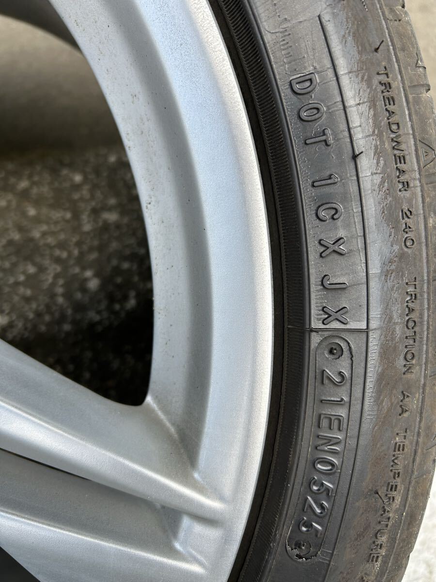 アウディ　A5 スポーツバック　S-LINE 純正　バリ溝　2025年 PCD112_画像10