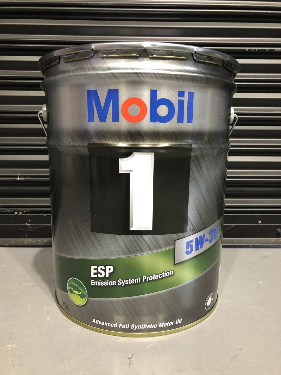 【20L】Mobil1 ESP 5W-30 20L×1缶 API SP ACEA C2/C3 モービル1 ベンル BMW ワーゲン アウディーAAA_画像1
