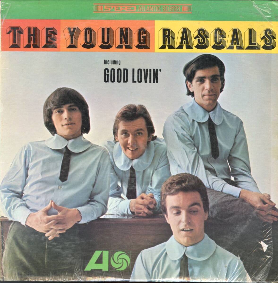シュリンク付き！USオリジLP！The Young Rascals / S.T. 1966年作【Atlantic / SD 8123】緑・青ラベル ヤング・ラスカルズ Good Lovin_画像1