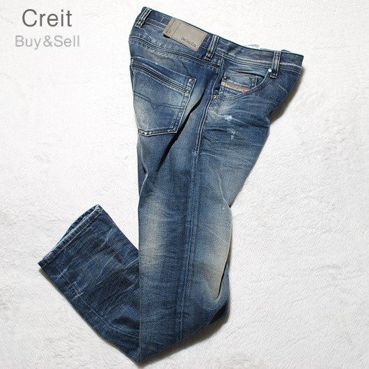 C252■美品/W30L30★DIESELディーゼルKRAYVERデニムジーンズパンツ_画像4
