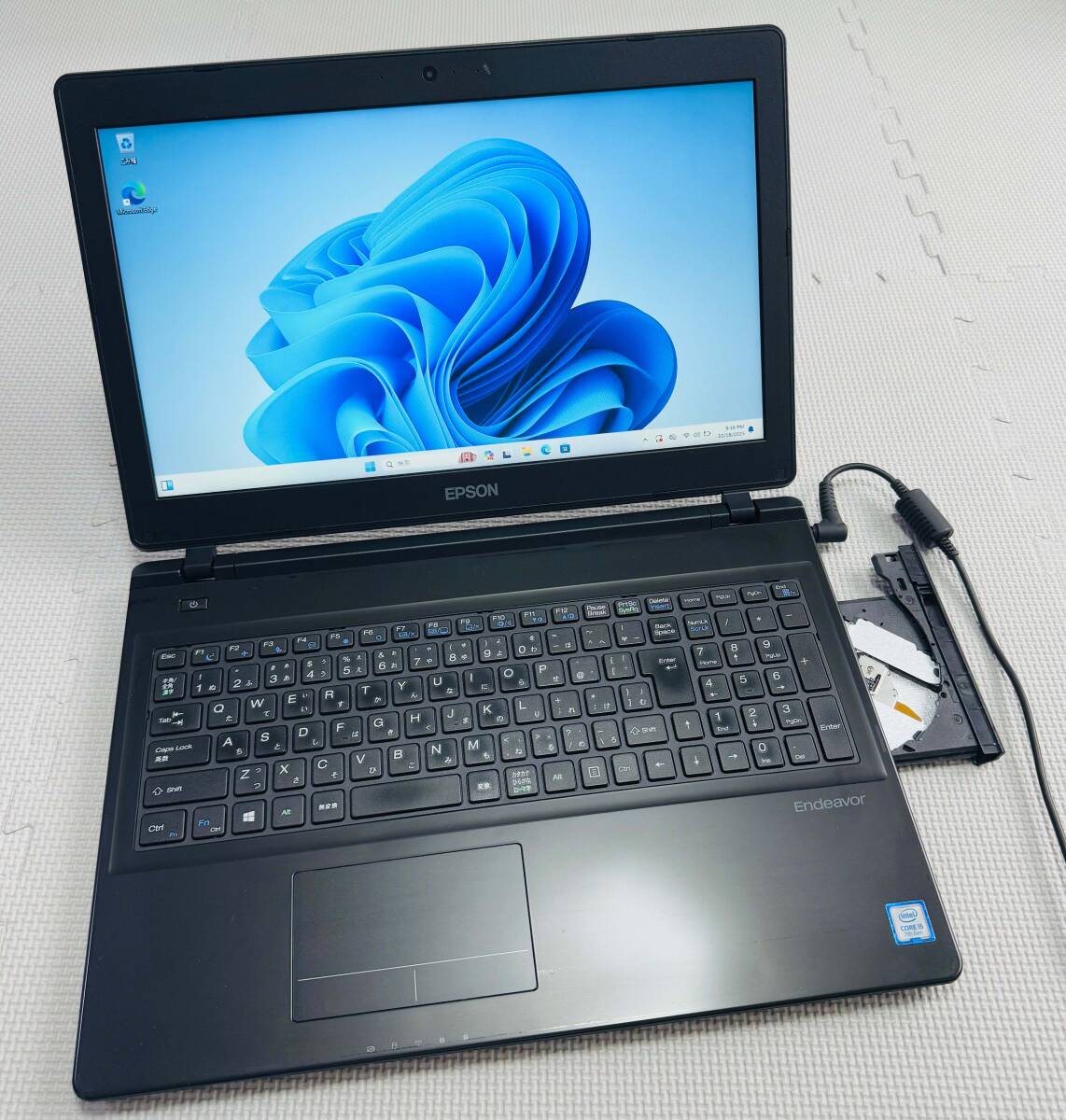 15.6 type EPSON NJ4100E *. скорость Core i5-7200U память 8GB SSD 256GB камера мульти- цифровая клавиатура Windows11 office2019