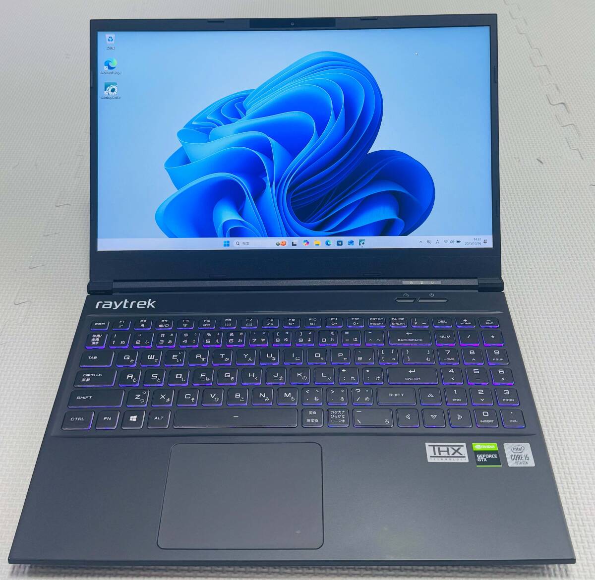 прекрасный товар GTX1650Tige-mingPC полный HD 15.6 type raytrek G5 * Core i5-10300H память 16GB NVMe 512GB+ 1TB камера Type-C office2019