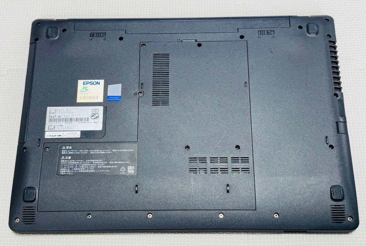 15.6 type EPSON NJ4100E *. скорость Core i5-7200U память 8GB SSD 256GB камера мульти- цифровая клавиатура Windows11 office2019