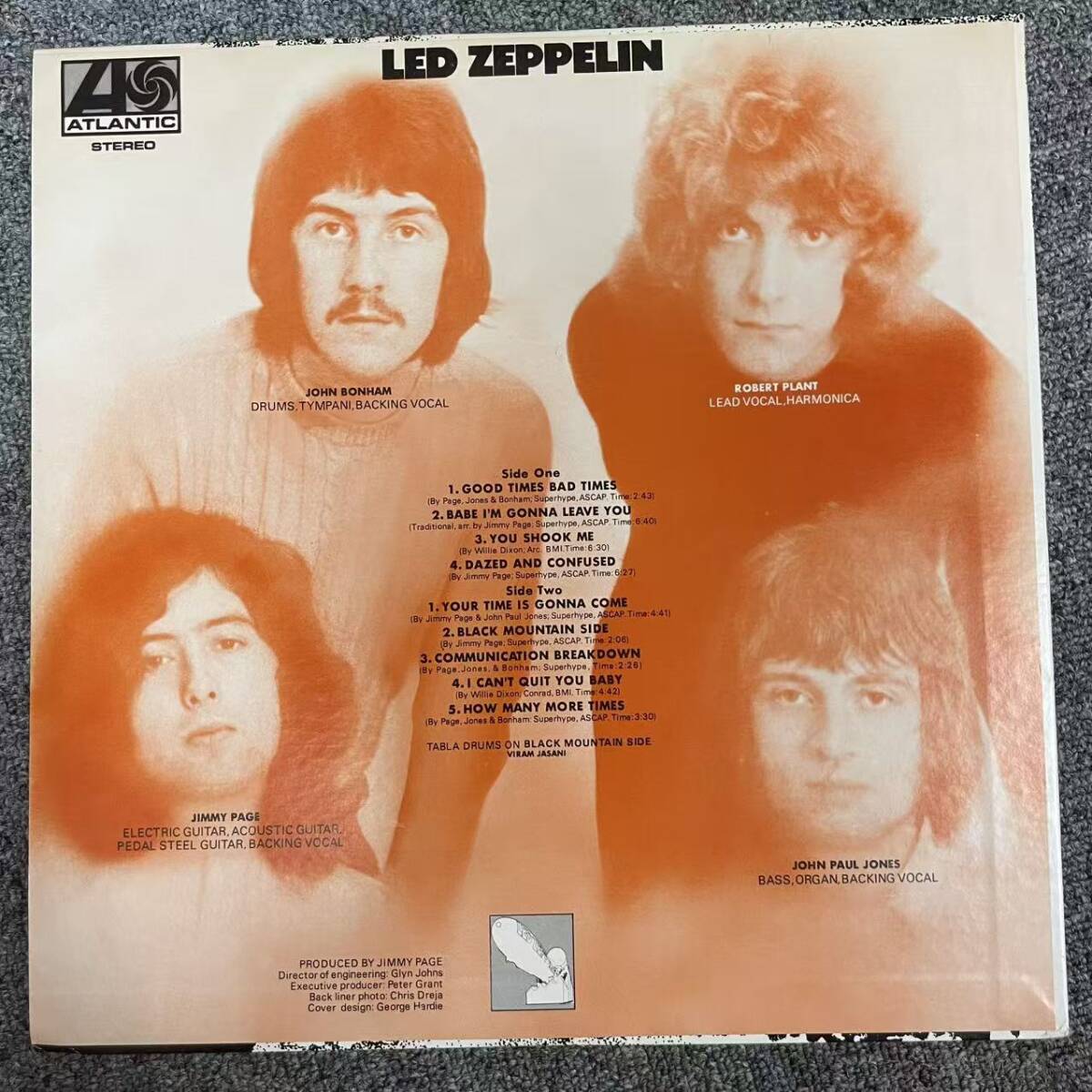 Led Zeppelin(レッド・ツェッペリン)「Led Zeppel Ⅰ」LP（12インチ）/Atlantic(P-6516A)/洋楽ロック/NF102228_画像2