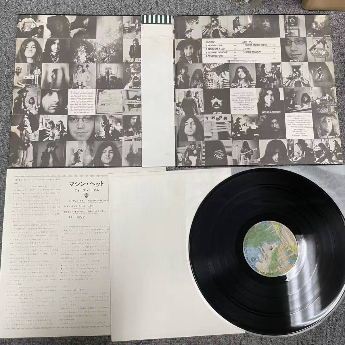 帯付/LP Deep Purple Machine Head P-10130W WARNER BROS//NF103102_画像3