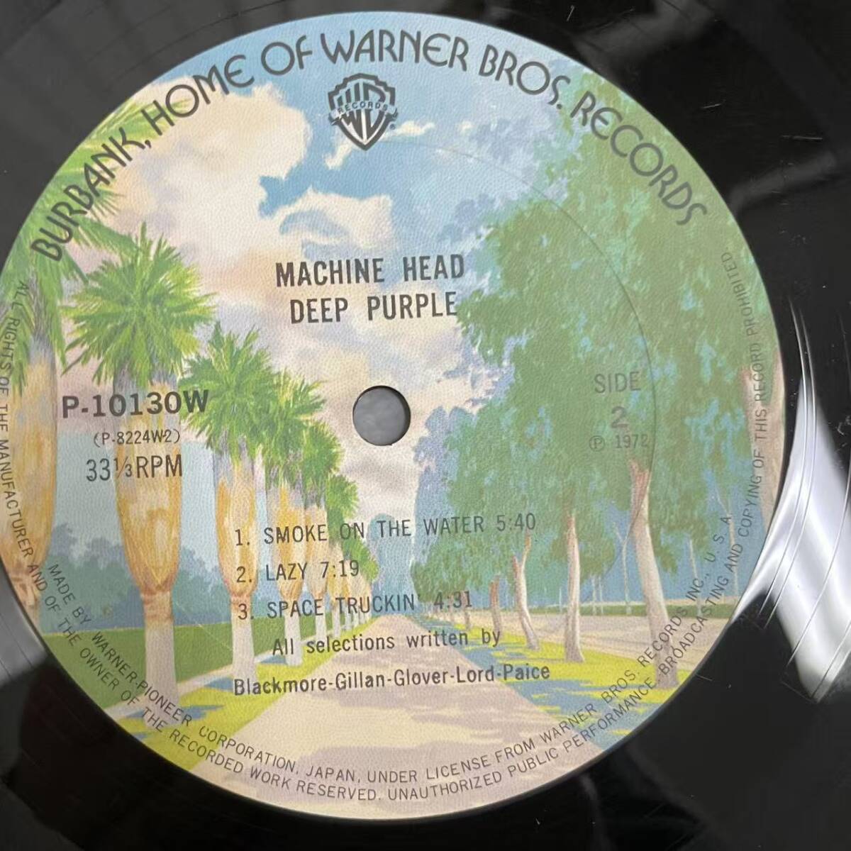 帯付/LP Deep Purple Machine Head P-10130W WARNER BROS//NF103102_画像4