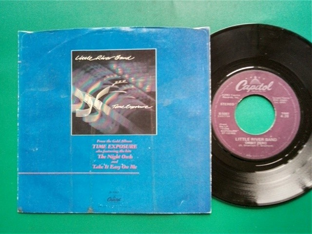★ＵＳ４５★リトル・リバー・バンド「マン・オン・ユア・マインド」　美品　　ＰＳ付き！！　　トップ１５ヒット１９８２年！！_画像2