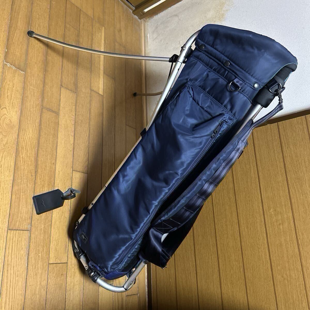 used品　ポーター PORTER 吉田カバン キャディバッグ MIZUNO ミズノ フレームウォーカー フードなし　売切り！_画像1