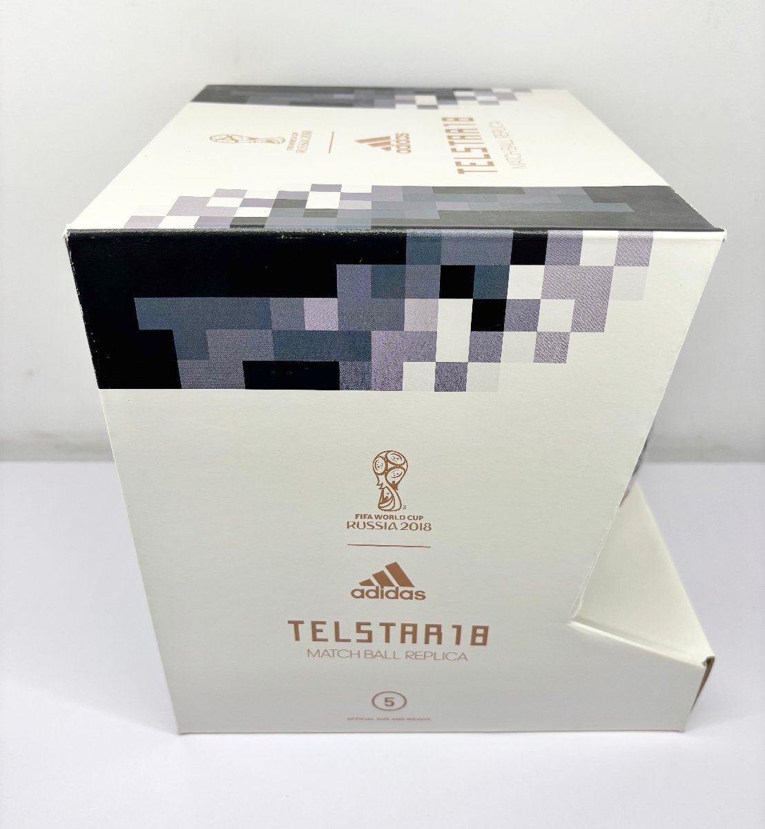 sa) [ не использовался ] adidas TESTAR18 Adidas tere Star 18 футбол 5 номер AF5850WGL 2018FIFA World Cup футбольный мяч 