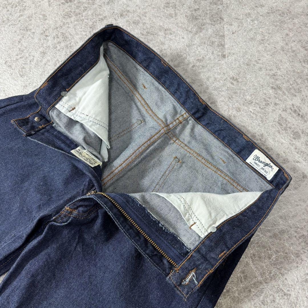 希少 デッドストック Wrangler レギュラーカット デニムパンツ W33_画像8