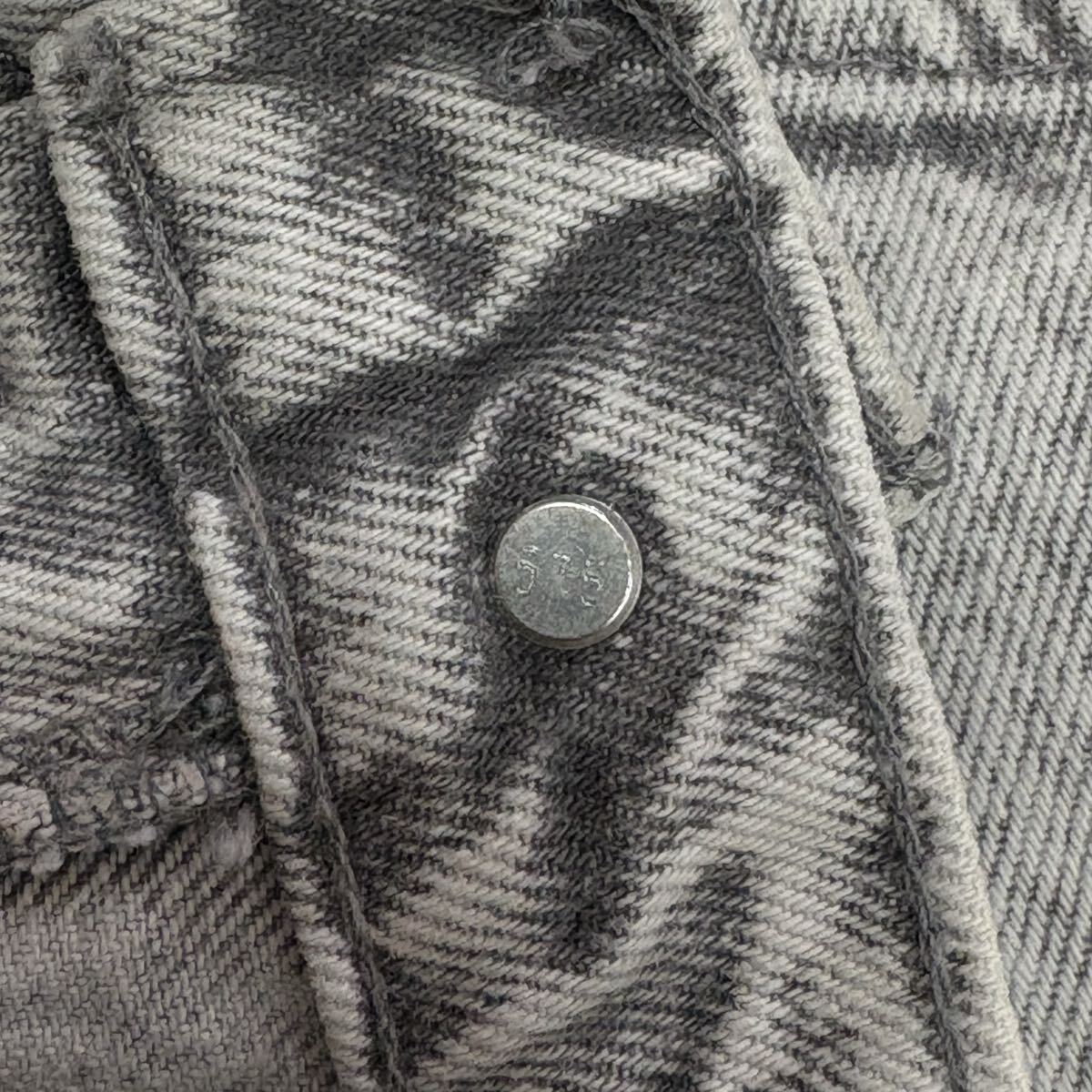 90s usa製 Levi’s 550 アシッドウォッシュ デニムパンツ vintage ヴィンテージ リーバイス 古着 アメカジ ストリート 古着 シルバータブ_画像6