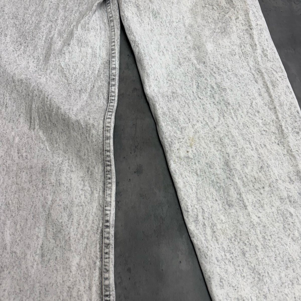 90s usa製 Levi’s 550 アシッドウォッシュ デニムパンツ vintage ヴィンテージ リーバイス 古着 アメカジ ストリート 古着 シルバータブ_画像10