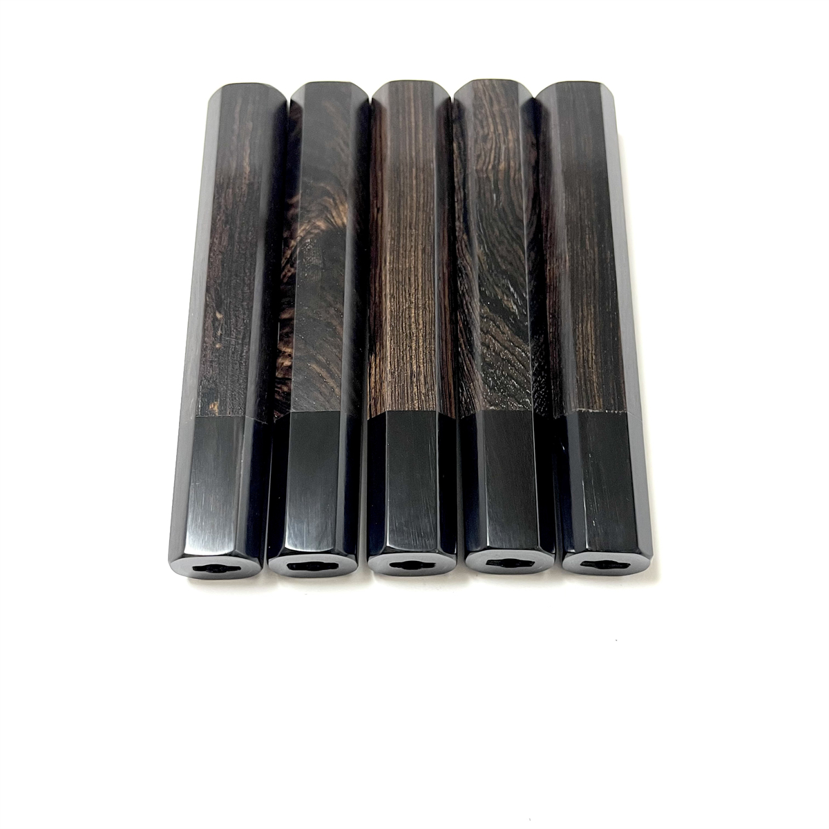 5 шт. комплект * чёрный вода корова угол черное дерево ...300... сяку ...330... сяку один японский кухонный нож . круг .. порез есть . лезвие кухонный нож. рисунок * анис звёздчатый рисунок руль 