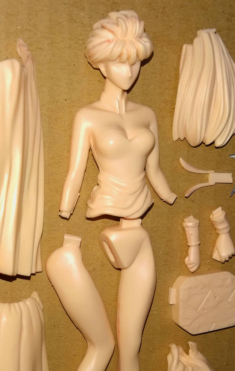 1/8 レビア・マーベリック　吉中裕智 原型 ボークス　サイレントメビウス　麻宮騎亜　菊池通隆　ワンフェス ガレージキット ガレキ レジン_画像5