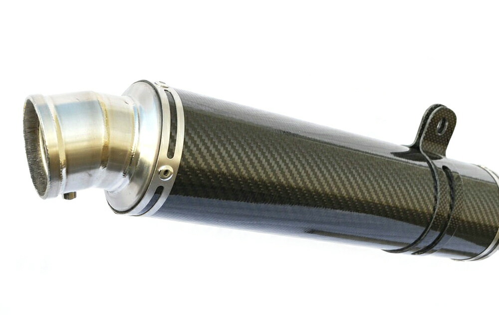 モトグッツィ グリーソ８Ｖ GRISO LCIPARTS ラウンドチタンカーボンスリップオンマフラー_画像2