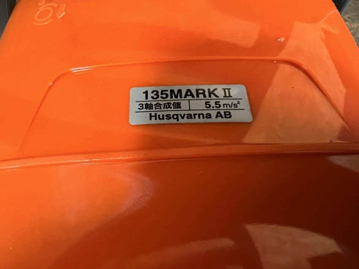 【10】22 エンジンチェンソー ハスクバーナ・ゼノア ハスクバーナAB ハスクバーナ 135 135MARKⅡ チェーンソー 現状品 ジャンク_画像9