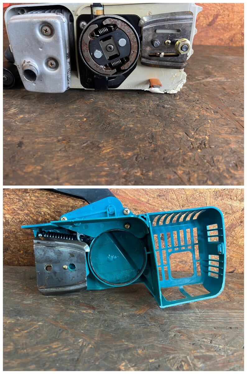 【10】14　エンジンチェンソー　マキタ　Makita　ME333　チェーンソー　現状品　ジャンク_画像6