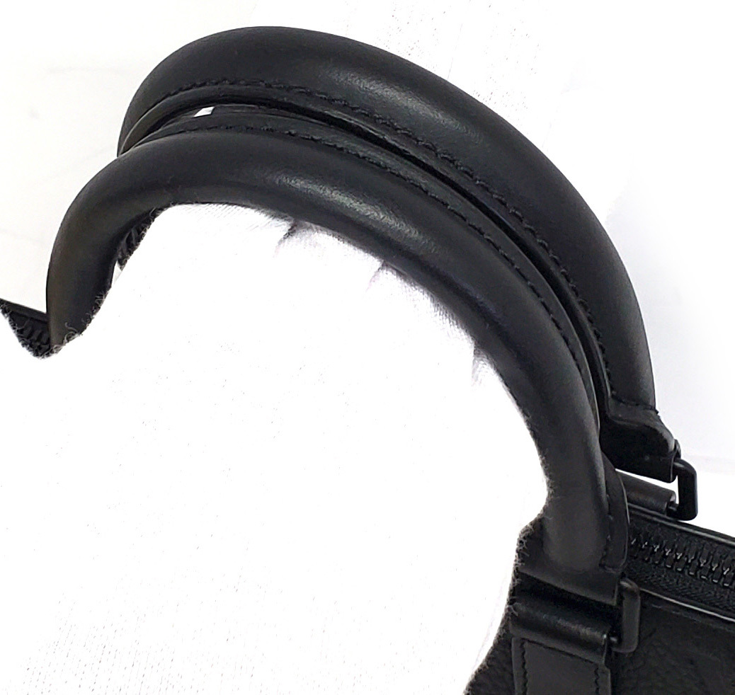 S268◆ほぼ未使用【ルイヴィトン】モノグラム トリヨンレザー サックプラ クロス 2wayハンドバッグ M59960◆ICチップ確認済 トート 黒_画像7