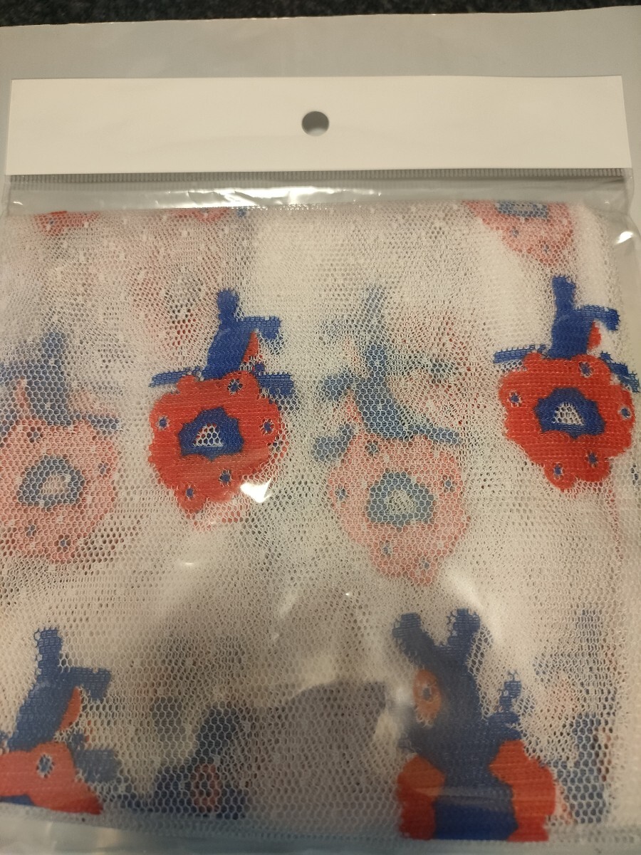 ミャクミャク レースのオシャレBAG ミャクミャクカラー レースエコバッグ 万博 レースバッグ エコバッグ_画像2