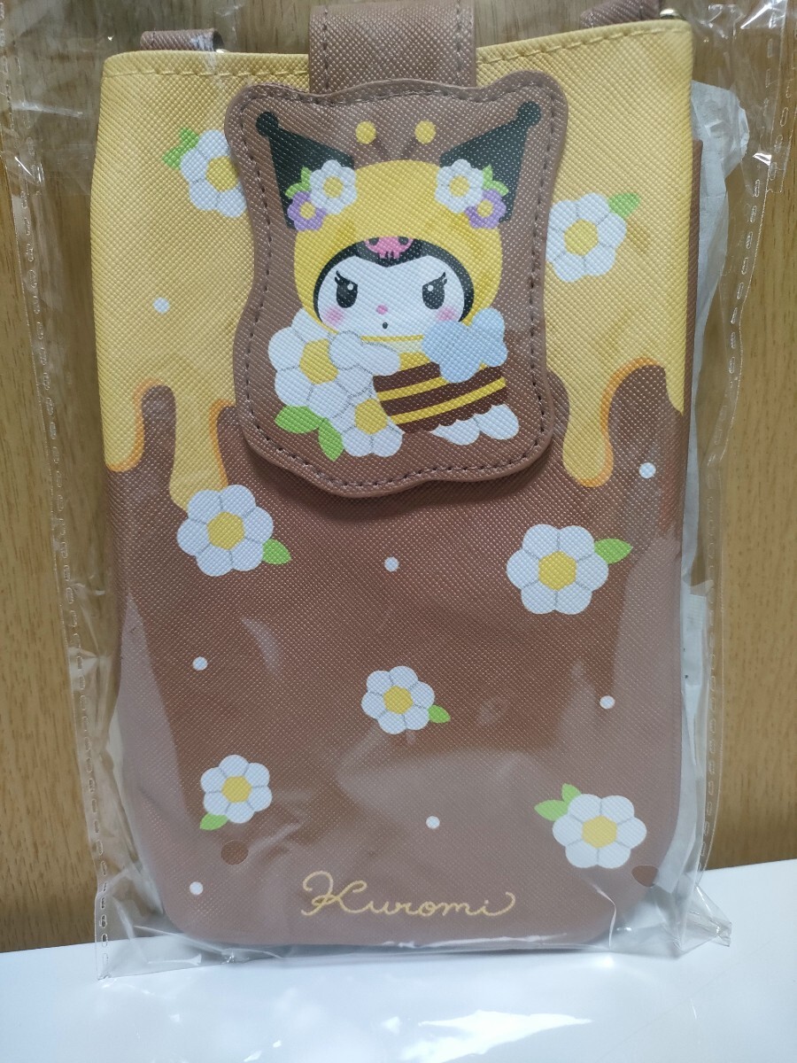 サンリオ クロミ ハニー ミツバチ 2way ポシェット スマホショルダー_画像1